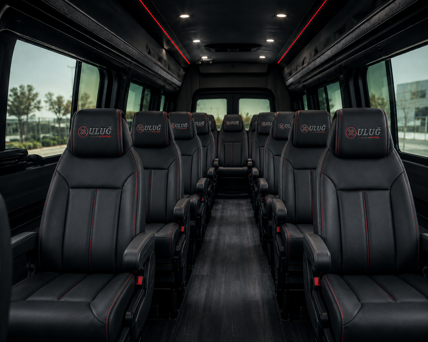 Ulug Turizm premium araç iç mekanı
